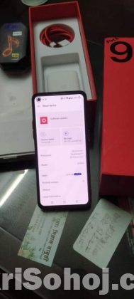 Oneplus 9R 8/256.  Mate Black.